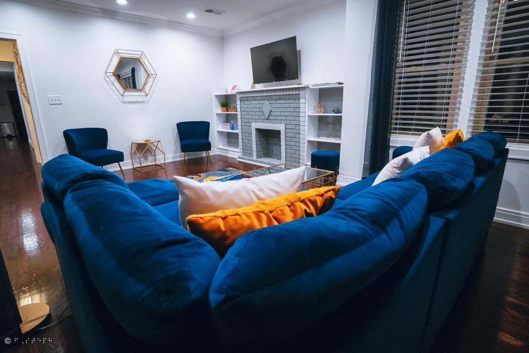 The Blue Golden Luxury Modern 3- Bedroom Apartment In Chicago Eksteriør bilde